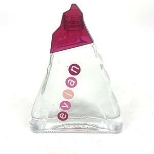2006 Evian Collectible Glass Water Bottle Unopened